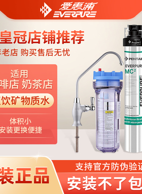 爱惠浦MC2净水器商用奶茶店直饮水大流量家用厨房厨下净水器EF900
