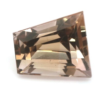 天然黄水晶 巴西产12*11mm 8.3ct梯形独特切割 珠宝首饰镶嵌裸石