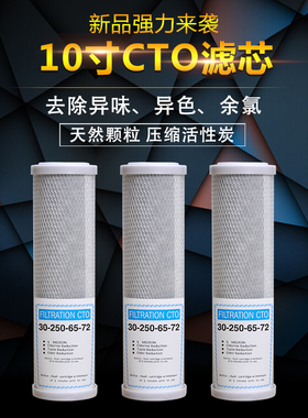 10寸平口CTO第三级压缩活性炭
