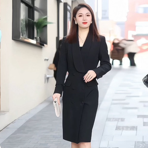 香姐轻奢定制高级感西装连衣裙女高贵上档次女装长袖时尚气质显瘦