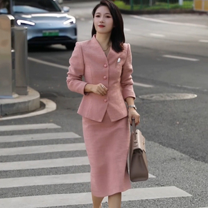 香姐轻奢定制小香风外套女秋款外穿套装裙春秋冬季名媛气质高级感