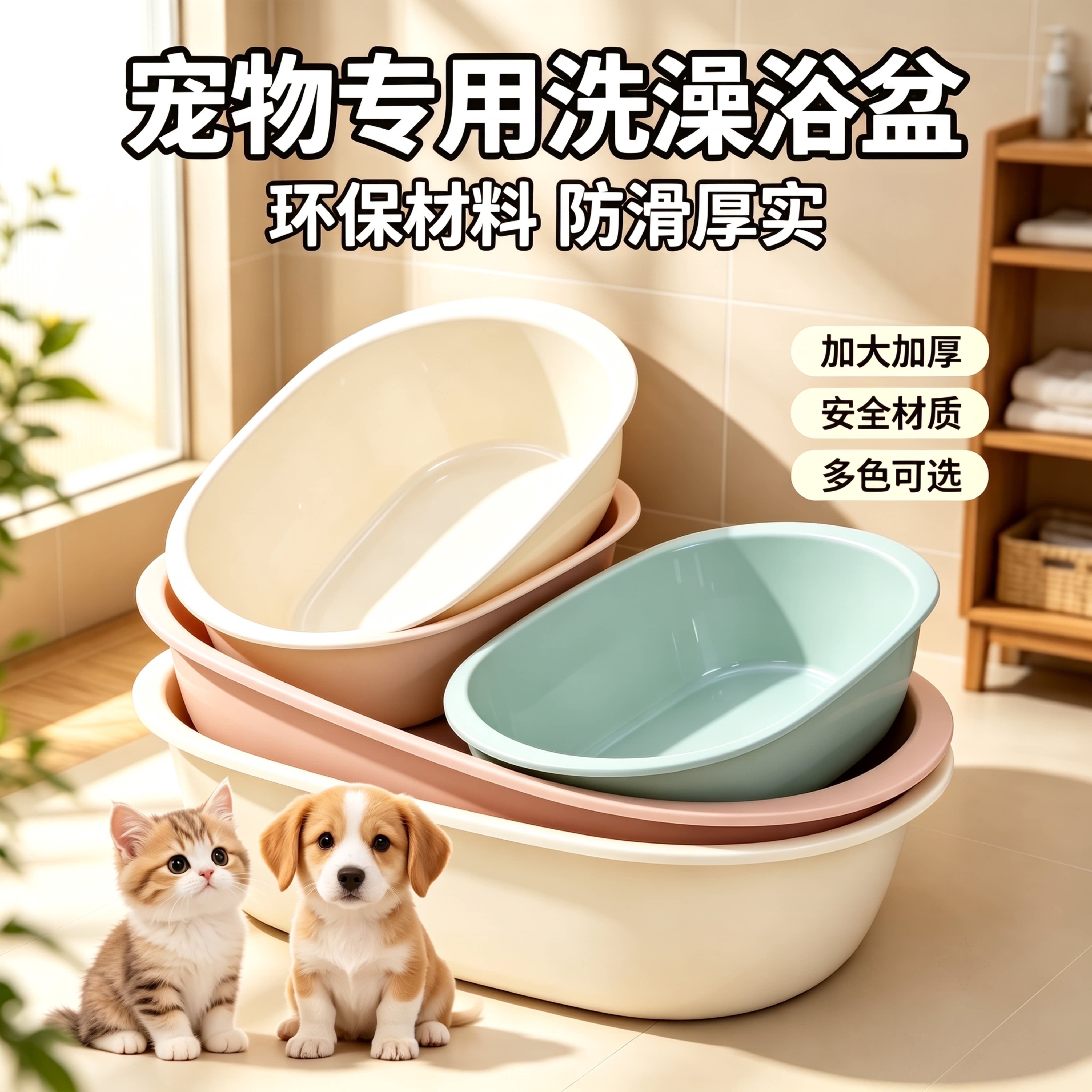 中小型犬猫柯基泰迪药浴沐浴盆图片