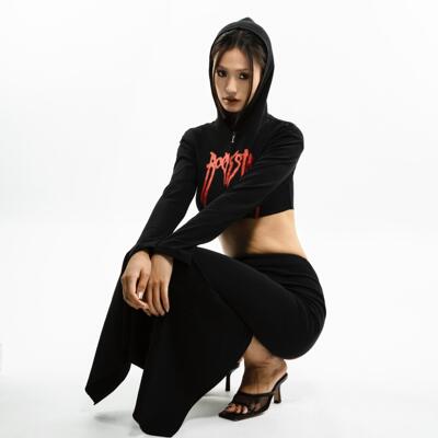 ROCKSTA秋季帽衫裙套装