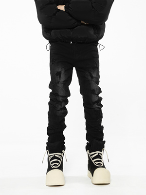 ROCKSTA长裤破坏重工牛仔裤