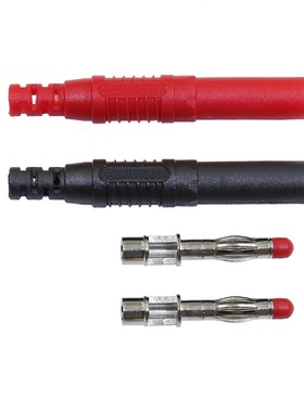 25.503组装式4mm全护套安全型香蕉插头DIY表笔4mm Shrouded Plug