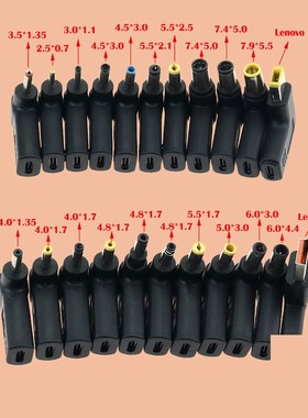 TYPE-C母转圆口PD诱骗快充充电适配器DC电源转接头方口笔记本电脑