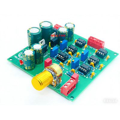 参考MBL6010D前置放大音调板