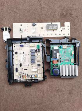 适用于倍科滚筒洗衣机WDW8512主板WDW8512S电脑驱动板门锁变频板