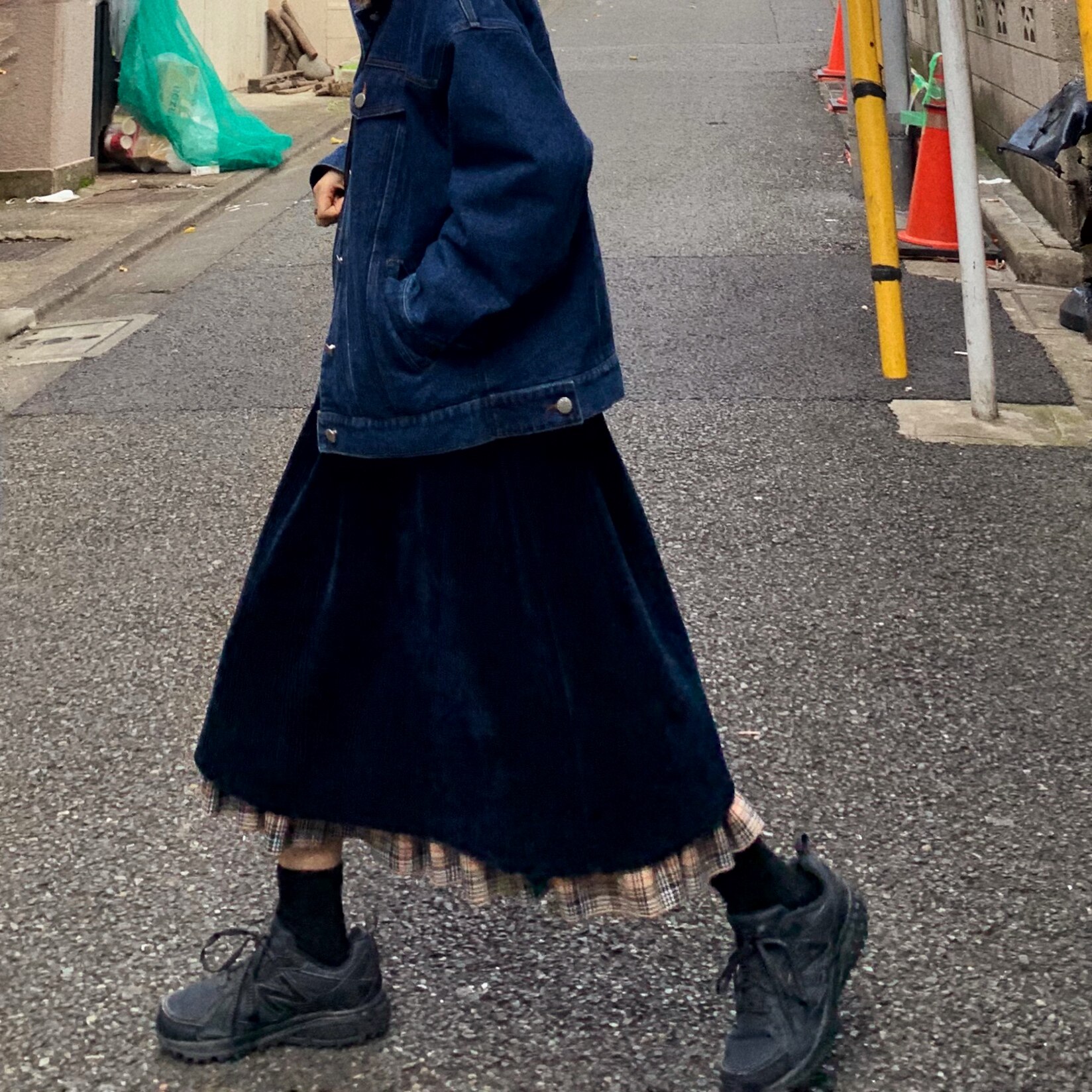 2toyoung 复古灯芯绒a字半身裙女韩版高腰显瘦拼接格中长裙2020冬在类目 女装/女士精品, 半身裙中 - 来自Buy2taobao.com提供专业的淘宝代购服务