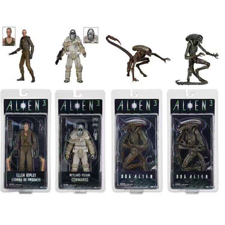 NECA 异形 Aliens 狗 雷普利女主角 7寸可动手办