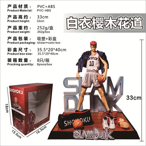 灌篮高手场景樱木花道优质版手办