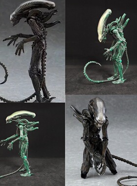 肥姑妈 SP-108 异形 Alien 竹谷隆之ver.绿色版 可动手办玩具