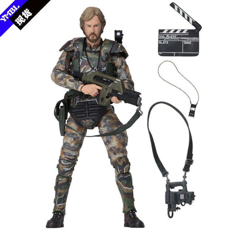 NECA 异形 Aliens 詹姆斯卡梅伦 异形导演 7寸人偶手办