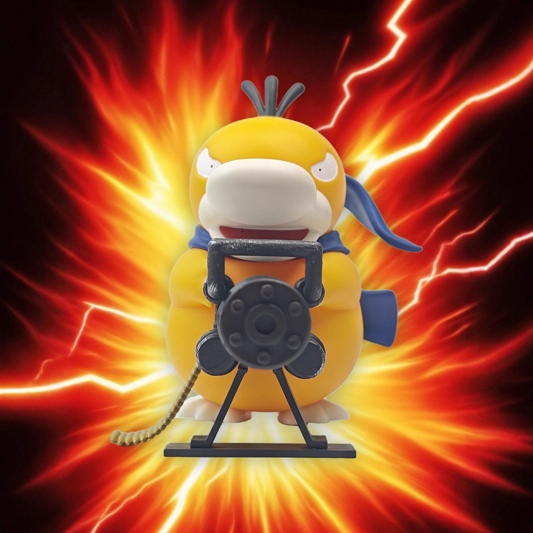 宠物小精灵GK机关枪帅气加特林可