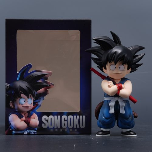 七龙珠背棍小悟空潮玩周边车载雕