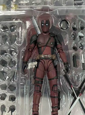 国产SHF2DEADPOOL死侍小贱贱可动