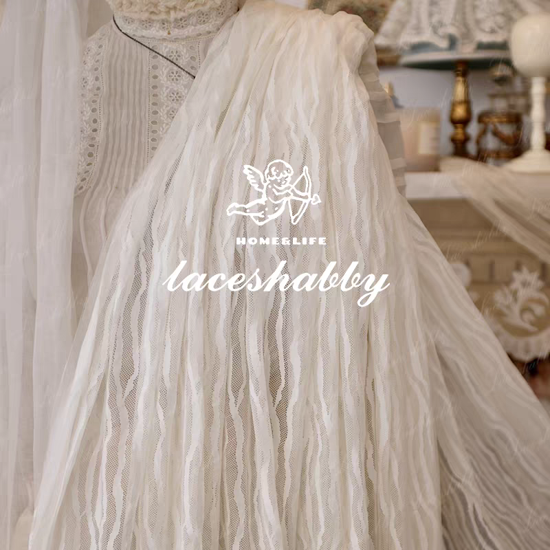 法国进口古法列维斯蕾丝leaves lace手工DIY高定法蕾丝花边-247