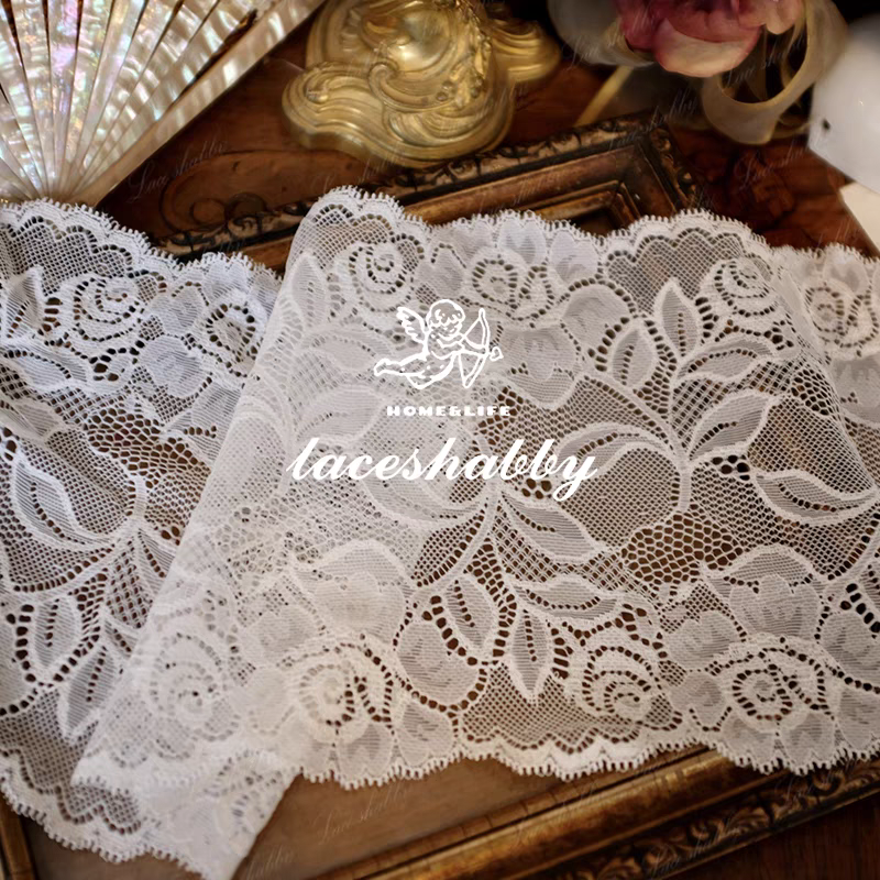 法国进口古法列维斯蕾丝leaves lace手工DIY高定法蕾丝花边-180