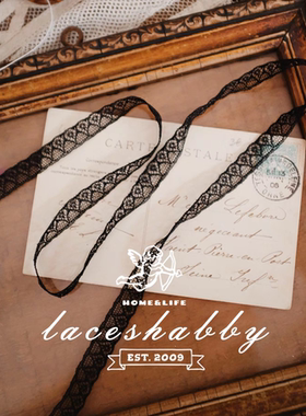 法国国宝级古法列维斯蕾丝leaves lace手工DIY高定蕾丝花边-015