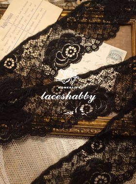 法国国宝级古法列维斯蕾丝leaves lace手工DIY高定蕾丝花边-048