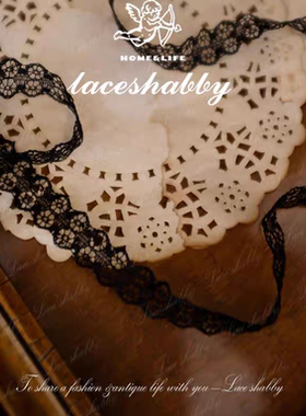 法国进口古法列维斯蕾丝leaves lace手工DIY高定法蕾丝花边-100