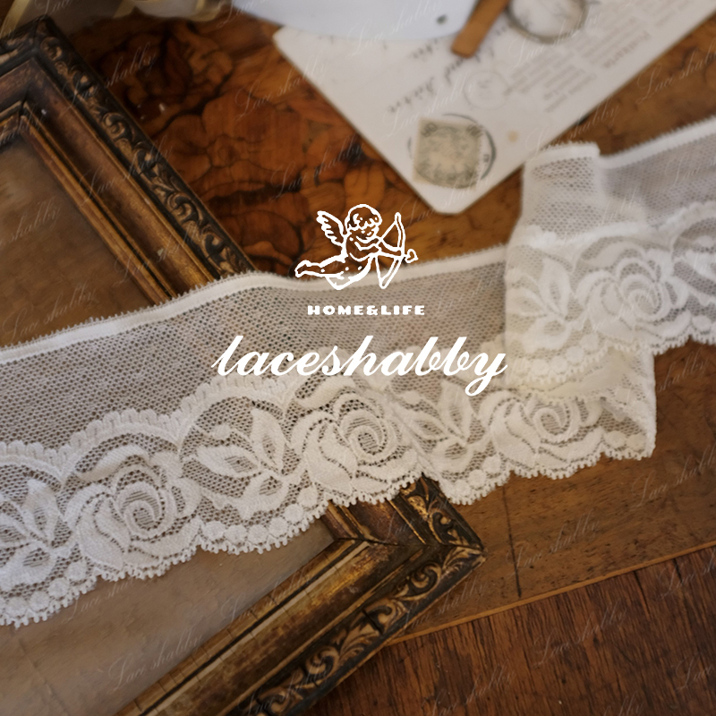 法国进口古法列维斯蕾丝leaves lace手工DIY高定法蕾丝花边-289