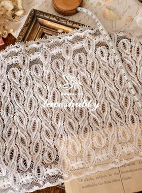 法国国宝级古法列维斯蕾丝leaves lace手工DIY高定蕾丝花边-079