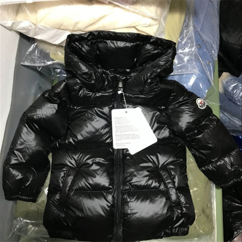 蒙口炜短款女童羽绒服宝加