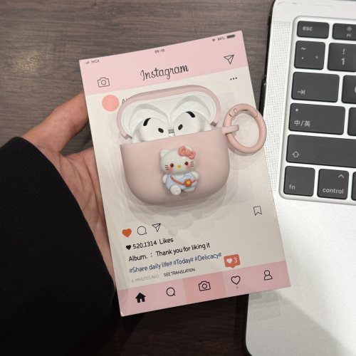 可爱KT猫AirPods防摔保护套