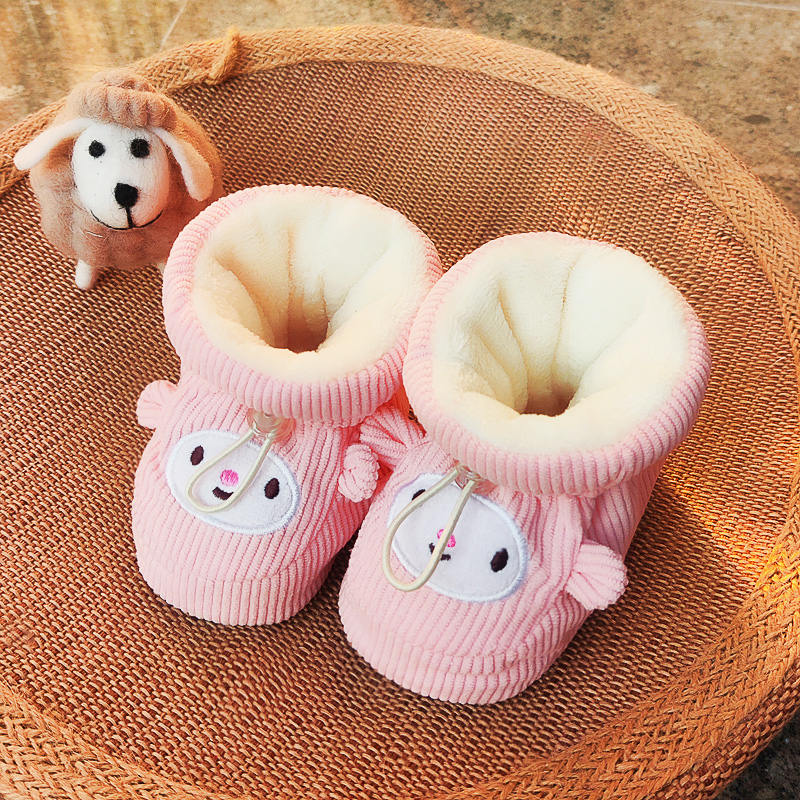 婴儿鞋冬季保暖棉鞋宝宝鞋软底