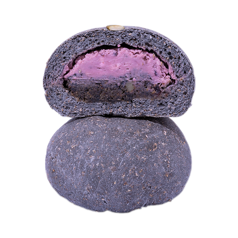 桑葚黑芝麻莓果【全麦欧包饱腹代餐即食纯手工手作面包 高全麦包