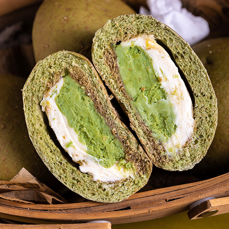 伯牙绝弦全麦欧包抹茶茉莉口味吐司爆浆面包网红同款代餐茶香餐包,零食/坚果/特产,夹心面包,淘宝优惠券,粉丝福利购,淘宝优惠卷