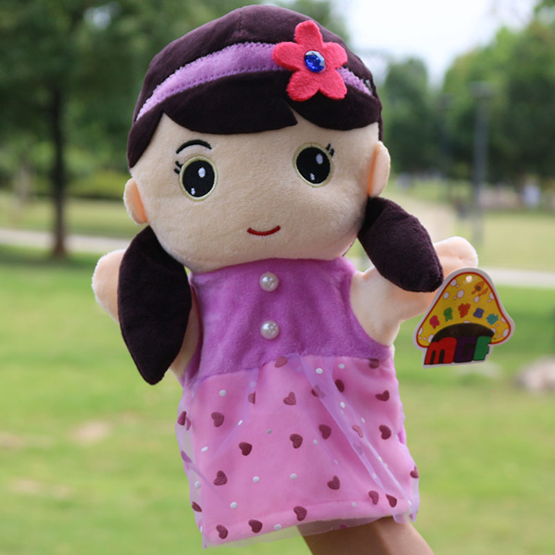 可爱女孩手偶新款热卖学校演出