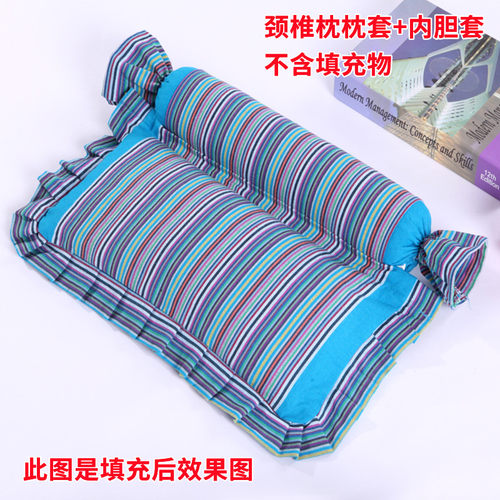 老粗布颈椎枕枕套枕头皮