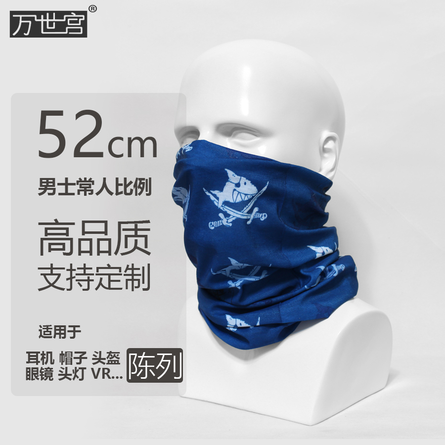 模特头半身带肩款拍照道具假人头