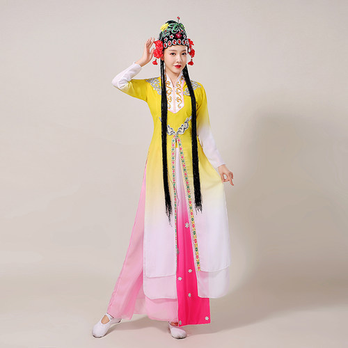 古典风新款忆青越剧花旦演出服