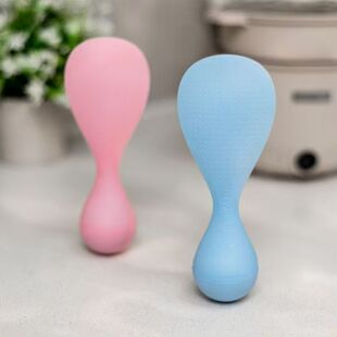 不倒翁食品级饭勺米饭家用新款易清洗打饭勺子厨房立式不伤盛饭