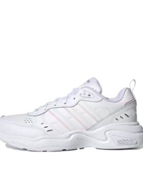 adidas neo Strutter 运动 减震 低帮 生活休闲鞋 女款 白FY8492
