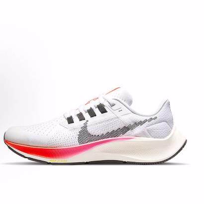 Nike Pegasus 38 马拉松 防滑透气 低帮 儿童跑步鞋 白粉 青少年