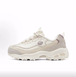 1.0 Skechers斯凯奇 LITES 老爹鞋 女款 低帮 加绒款