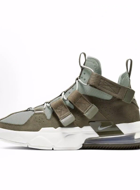 Nike Air Edge 270 舒适轻便 中帮复古篮球鞋 男女同款 军绿色