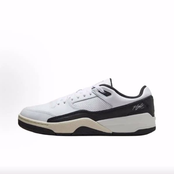 Jordan FLIGHT COURT 皮革 低帮 复古篮球鞋 男款图片