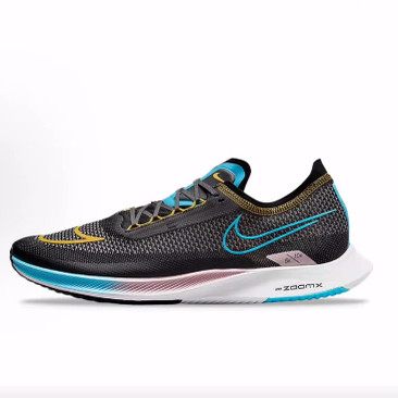 Nike ZoomX Streakfly 减震耐磨轻便 低帮 跑步鞋 男款 黑蓝色