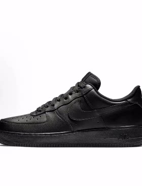 Nike Air Force 1 07  黑武士 复古 耐磨 低帮 板鞋 男女同款 黑
