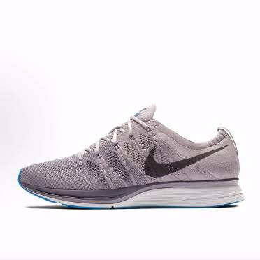 Nike Flyknit Trainer  减震耐磨 低帮 生活休闲鞋 男女同款 灰色