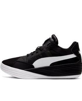 PUMA Clyde All Pro Team  低帮 实战篮球鞋 男女同款 黑白