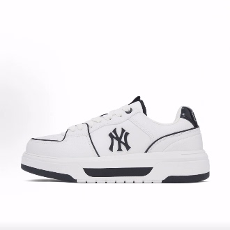 MLB Chunky Liner 舒适百搭 低帮 板鞋 男女同款 米白