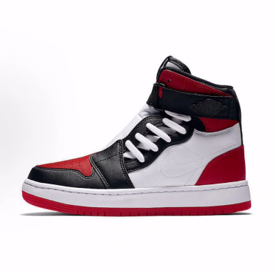 Jordan Air Jordan 1 Nova 透气轻便 高帮 复古篮球鞋 女款 黑红