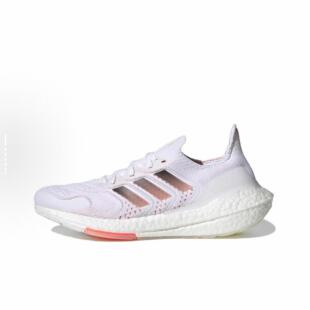 adidas Ultraboost 22 低帮 训练跑步鞋 女款 粉色GX8057