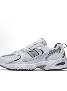 NEW BALANCE New Balance 530休闲跑步鞋男女同款白银色MR530SG